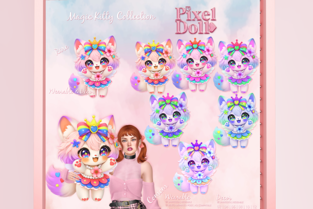 Magic Kitty Collection, L$75 per play