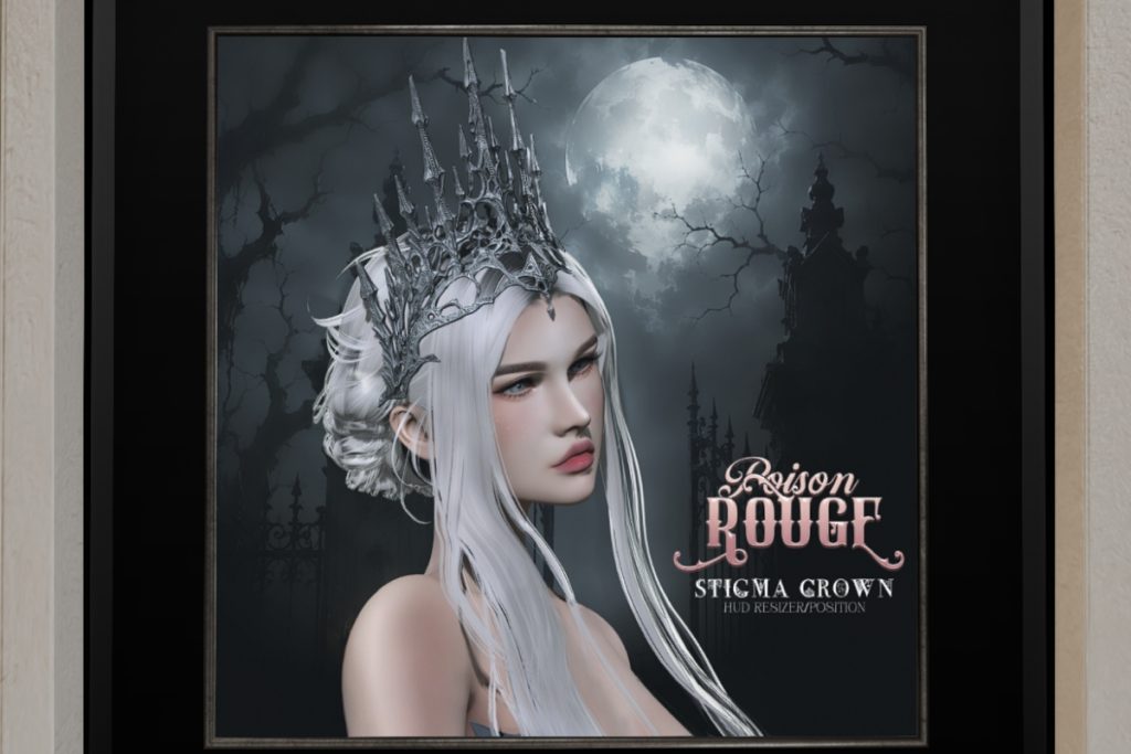 Stigma Crown, L$349 each/L$599 FP