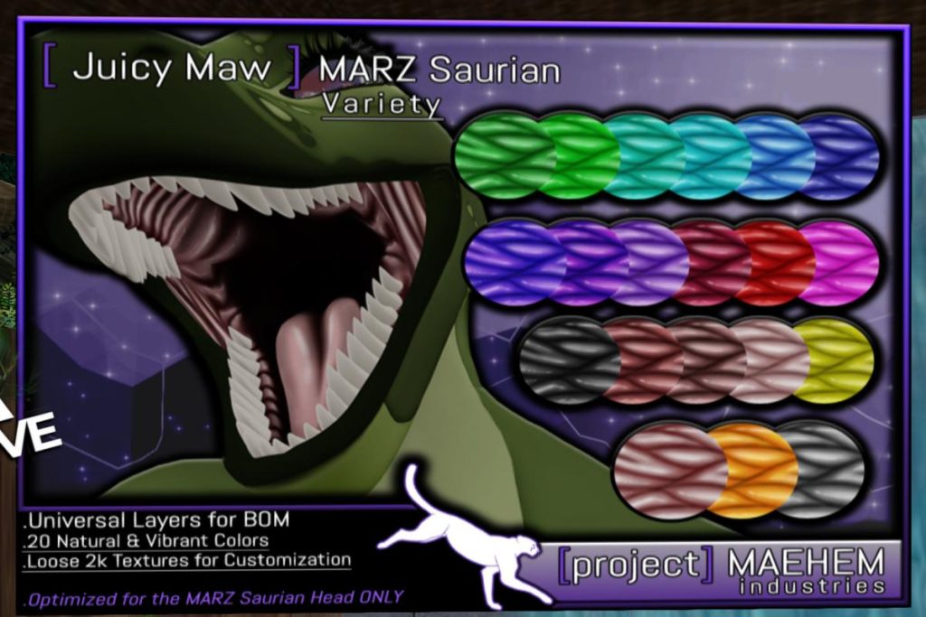 Juicy Maw - Marz Saurian, L$499
