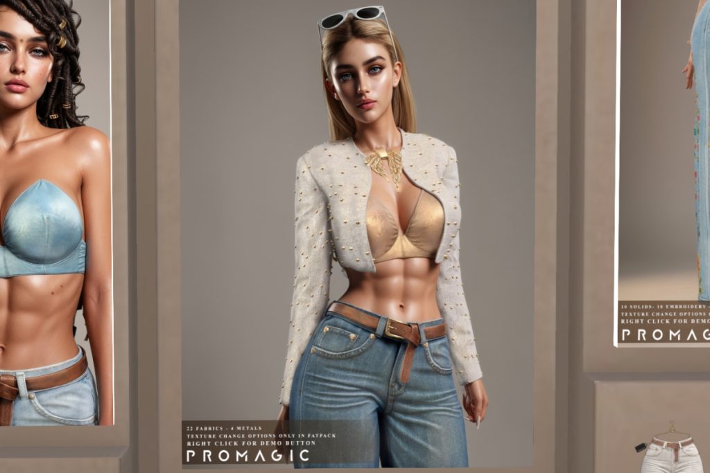 Chulbuli Jacket - Legacy/MaitreyaX/Reborn, L$333 each/L$1444 FP
