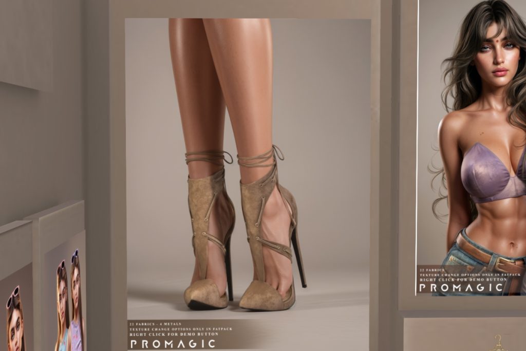 Chulbuli Heels - Legacy/MaitreyaX/Reborn, L$333 each/L$1444 FP