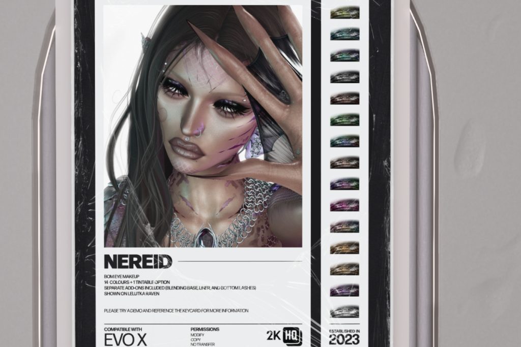 Nereid Eye Makeup - EvoX, L$299