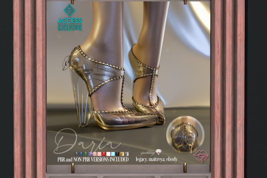 Daria Pumps - Inithium/Legacy/Maitreya/Reborn, L$599