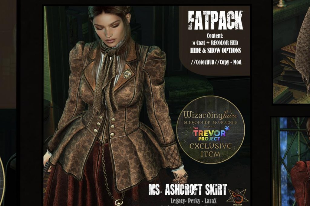 Ms Ashcroft Coat - Inithium/Legacy/MaitreyaX/Reborn/+mods, L$480
