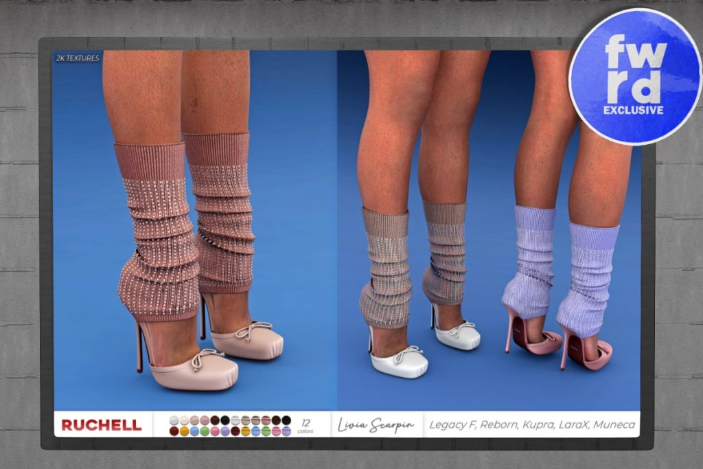 Livia Scarpin Shoes - Inithium/Legacy/MaitreyaX/Reborn/Yentements/+mods, L$399 each/L$1997 FP