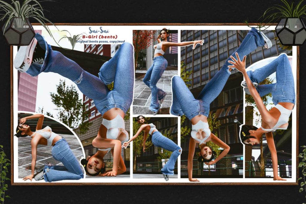 B- Girl Poses, L$199