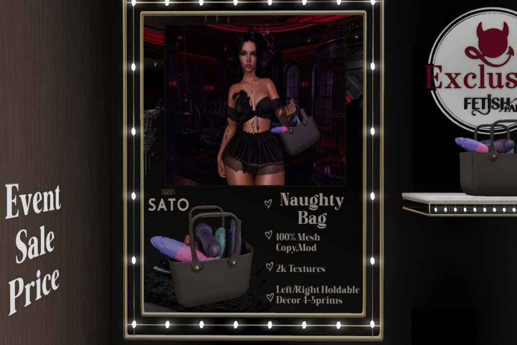 Naughty Bag Holdable and Decor, L$240
