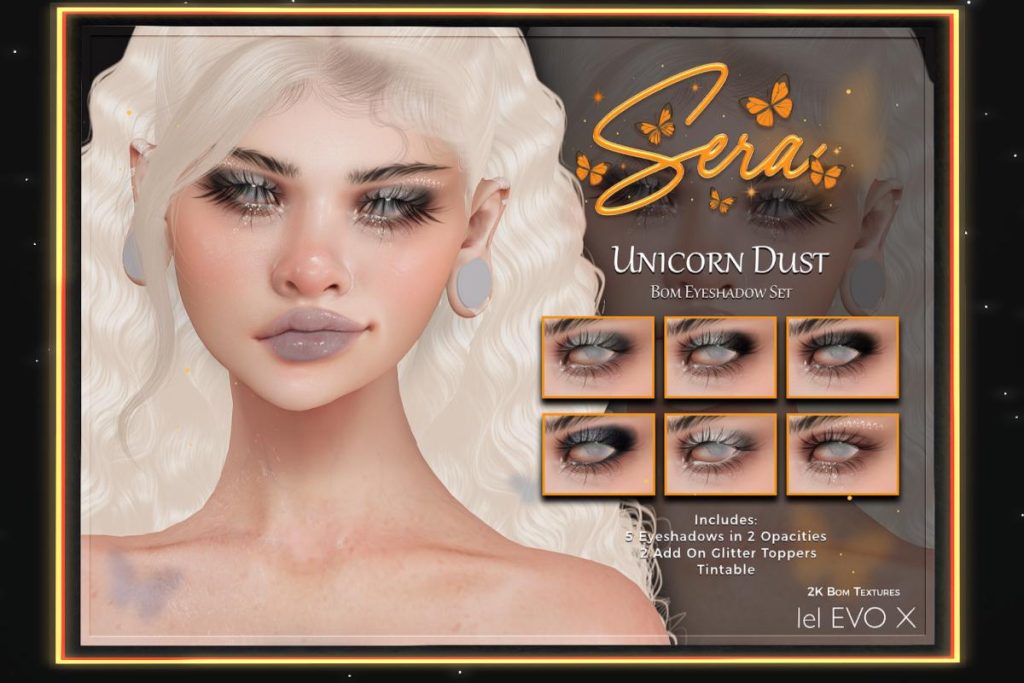 Unicorn Dust Eyeshadow Set - Evo X, L$299