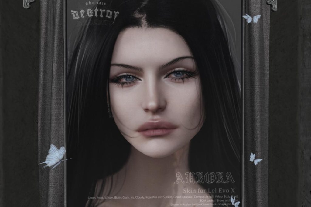 Aurora Skin - EvoX, L$588 each/L$1888 FP