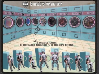 Washeteria Washing Machines, L$750