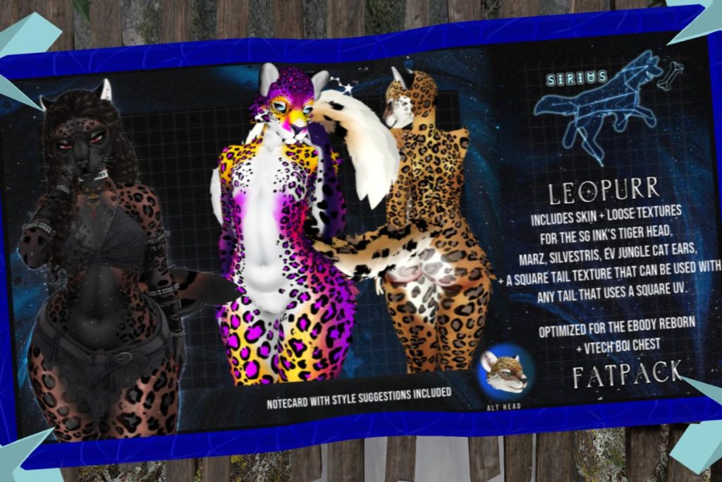 Leopurr Modkit - BOM, L$700 each/L$4900 FP