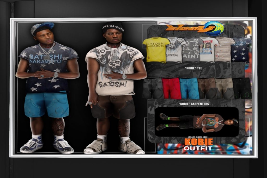 Kobie Shirt &amp; Shorts - Gianni/Jake/Legacy, L$400 each/L$1300 each FP