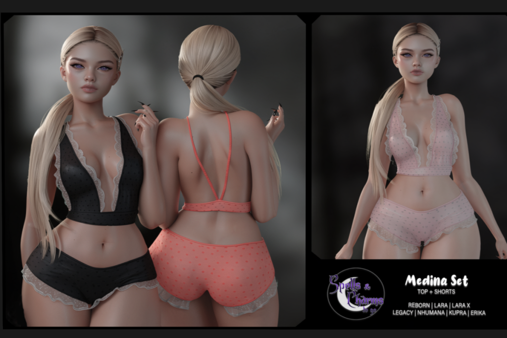 Medina Set - Erika/Inithium/Legacy/Maitreya/Nhumana/Reborn/+mods, L$450