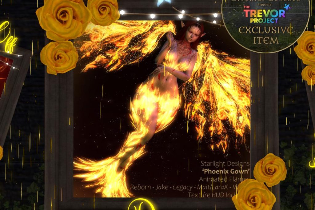 Phoenix Gown - Jake/Legacy/MaitreyaX/Reborn/+mods, L$1199