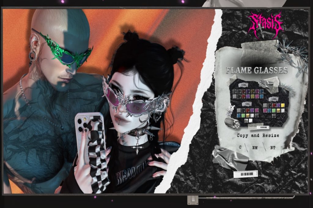 Flame Glasses, L$410