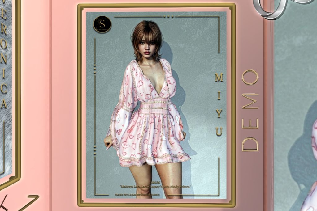 Miyu Dress - Legacy/Maitreya/Reborn/+mods, L$150 each/L$699 FP