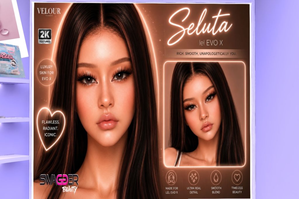 Seluta Skin - EvoX, L$699 each/L$4999 FP