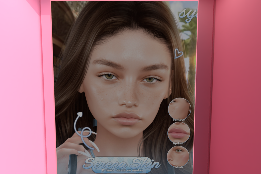 Serena Skin - EvoX Avalon, L$699 each/L$2499 FP