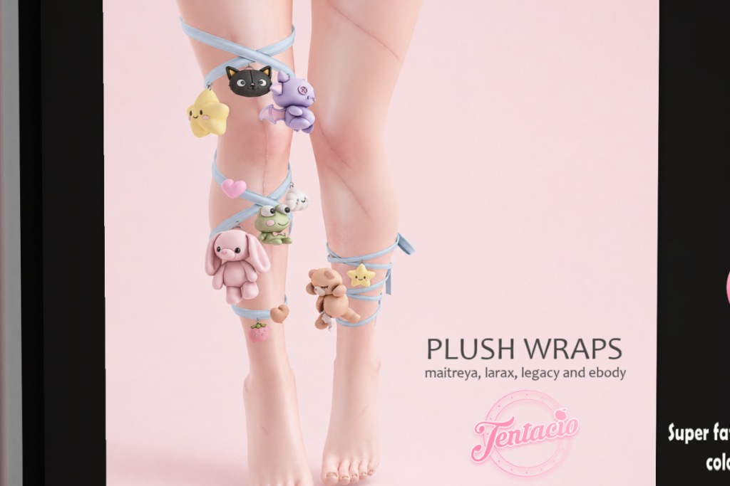Plush Wraps - Legacy/Maitreya/Reborn/+mods, L$245 each/L$1299 FP