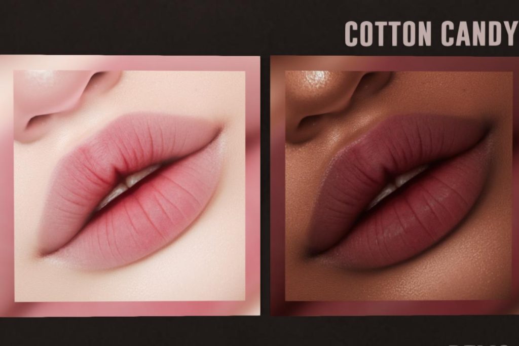 Cotton Candy Lipstick - EvoX, L$288 each/L$388 FP