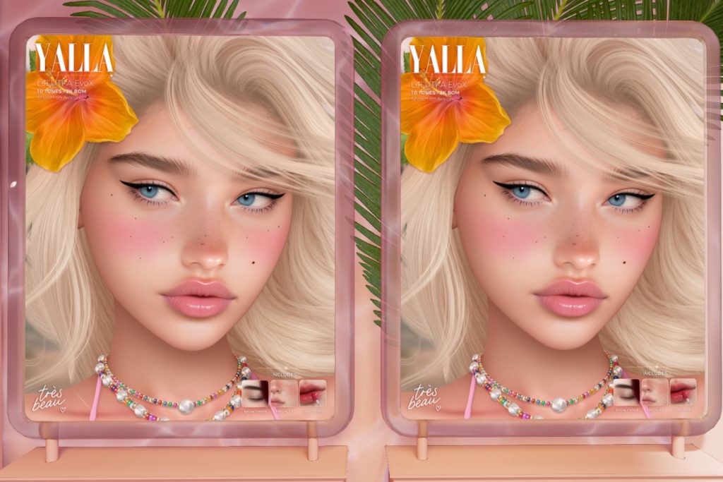 Yalla Skin - EvoX, L$799 each/L$2199 each FP
