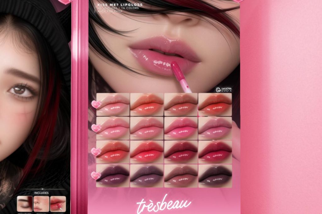 Kiss Me? Lipgloss - EvoX, L$288