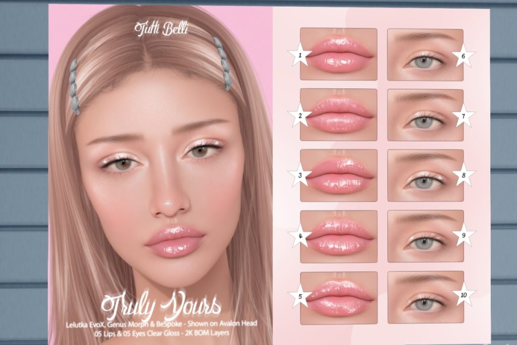 Truly Yours Makeup Set - Bespoke/Genus/EvoX, L$349