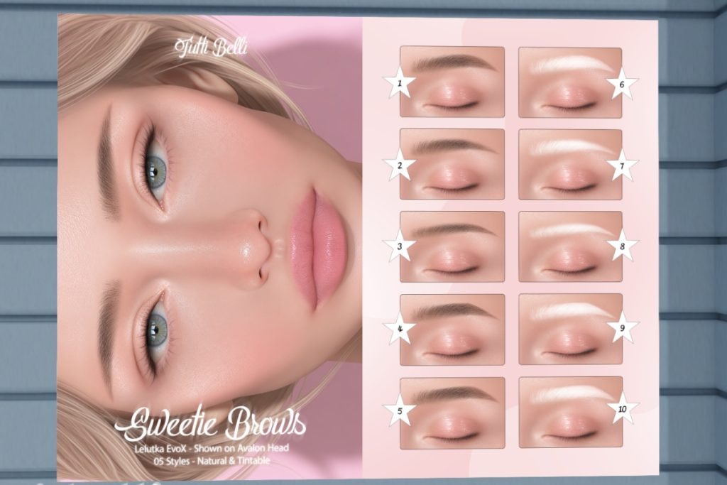 Sweetie Brows - Bespoke/Genus/EvoX, L$349