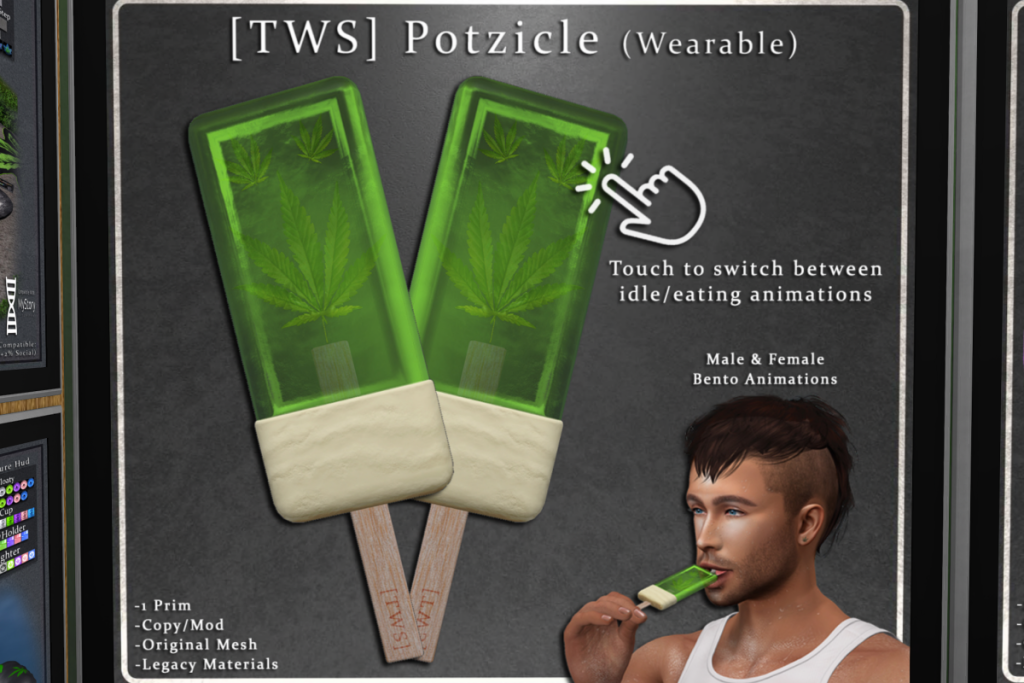 [TWS] Potzicle Wearable, L$299