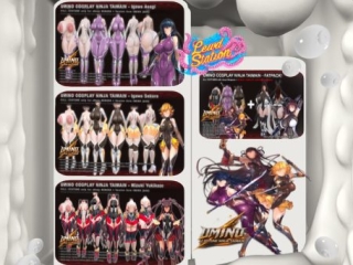 Ninja Taimain Costumes - See Demo's for Fits, L$650 each/L$1900 FP