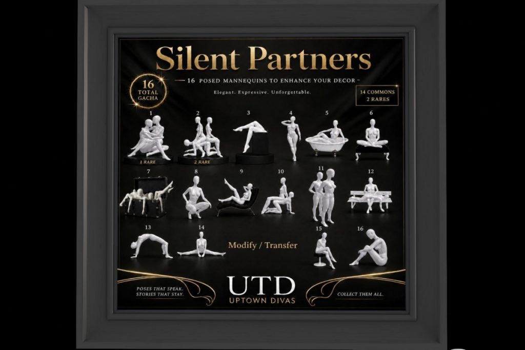 Silent Partners Mannequins, L$75 per play/L$1595 FP