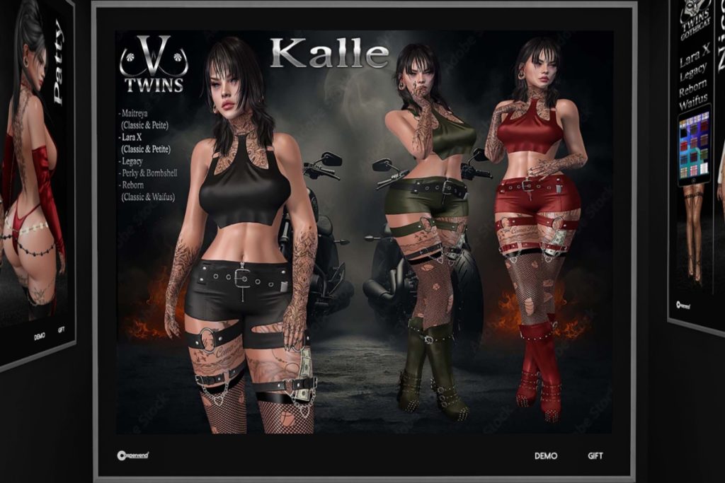 Kalle Outfit - Legacy/Maitreya/Reborn/+mods, L$299