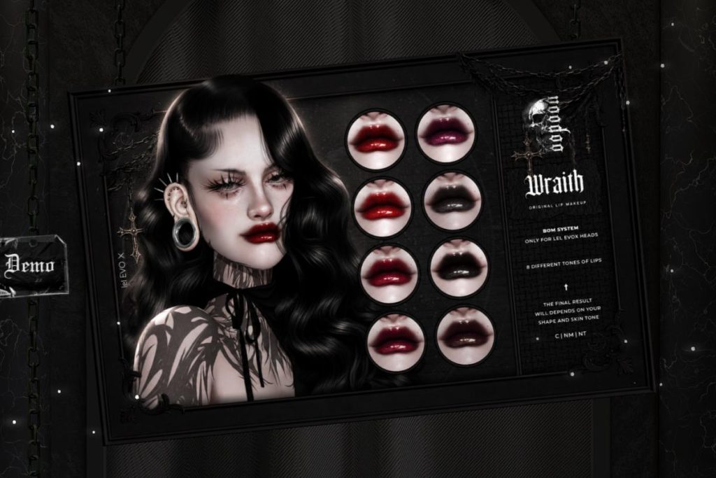Wraith Lipstick - Evo X, L$210