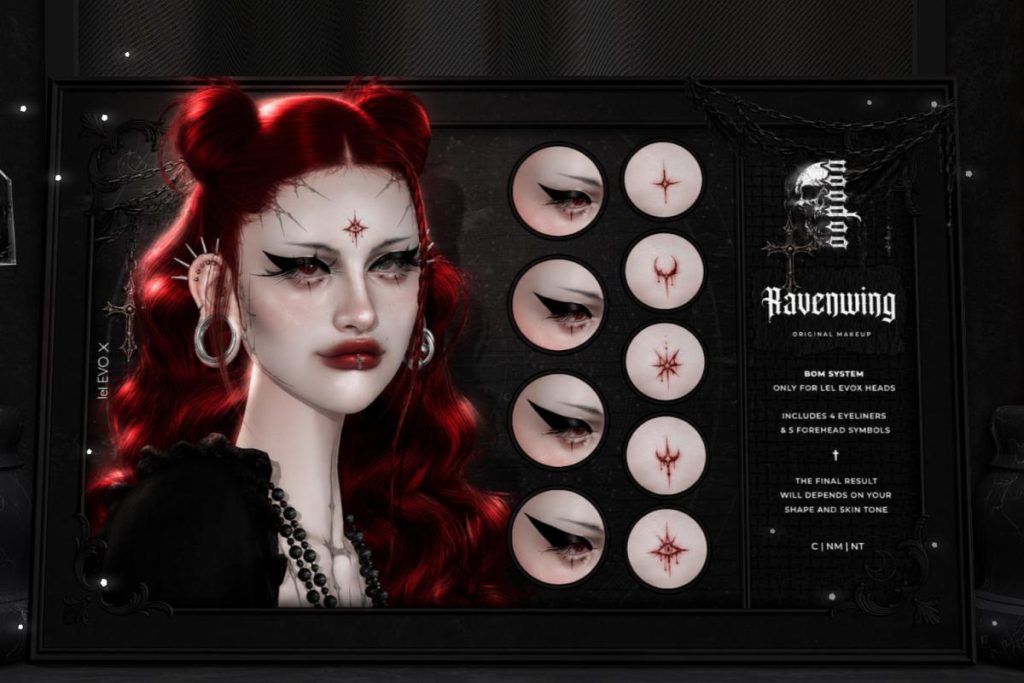 Ravenwing Makeup Set - Evo X, L$210