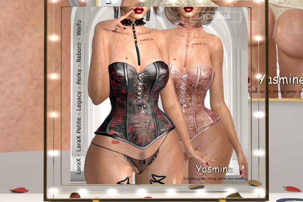 Yasmine Set - Legacy/MaitreyaX/Reborn/+mods, L$395 each/L$1475 FP