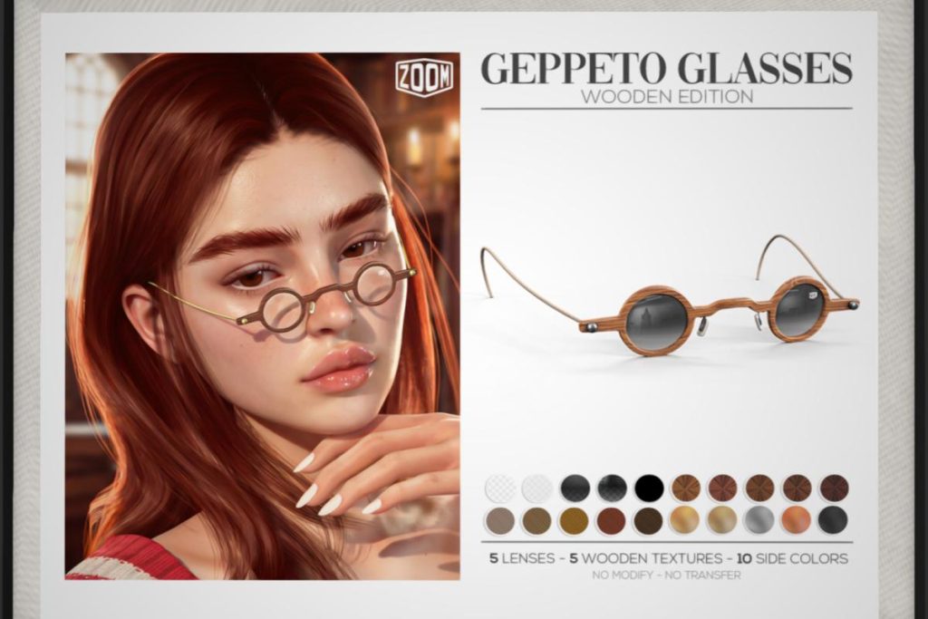 Geppeto Glasses, L$188