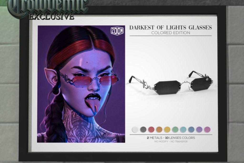 Darkest of Lights Glasses, L$199