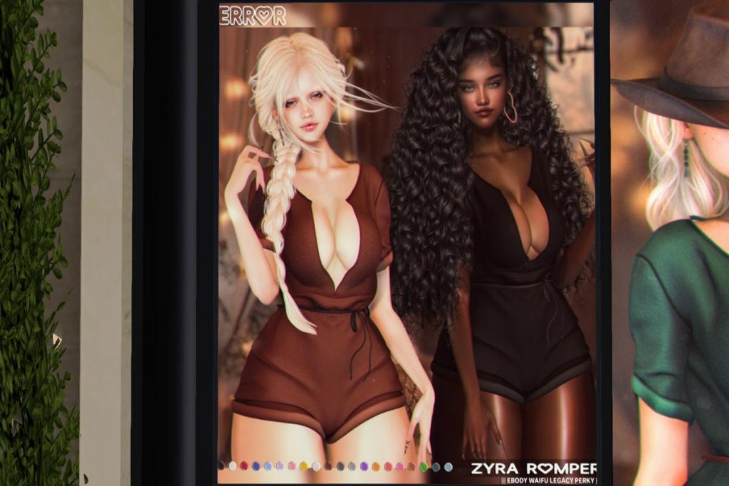 Zyra Romper - Legacy/Reborn/+mods, L$188 each/L$988 FP